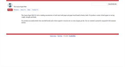 Desktop Screenshot of canarapaper.com